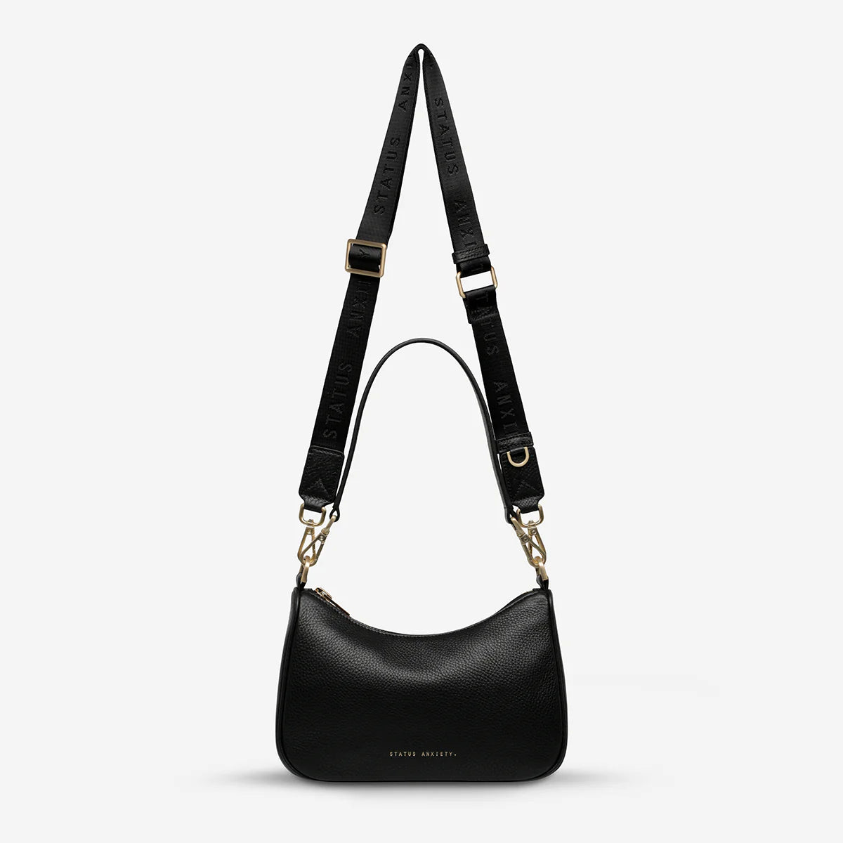 Status Anxiety Bag - Look Both Ways - Black/Brushed Gold