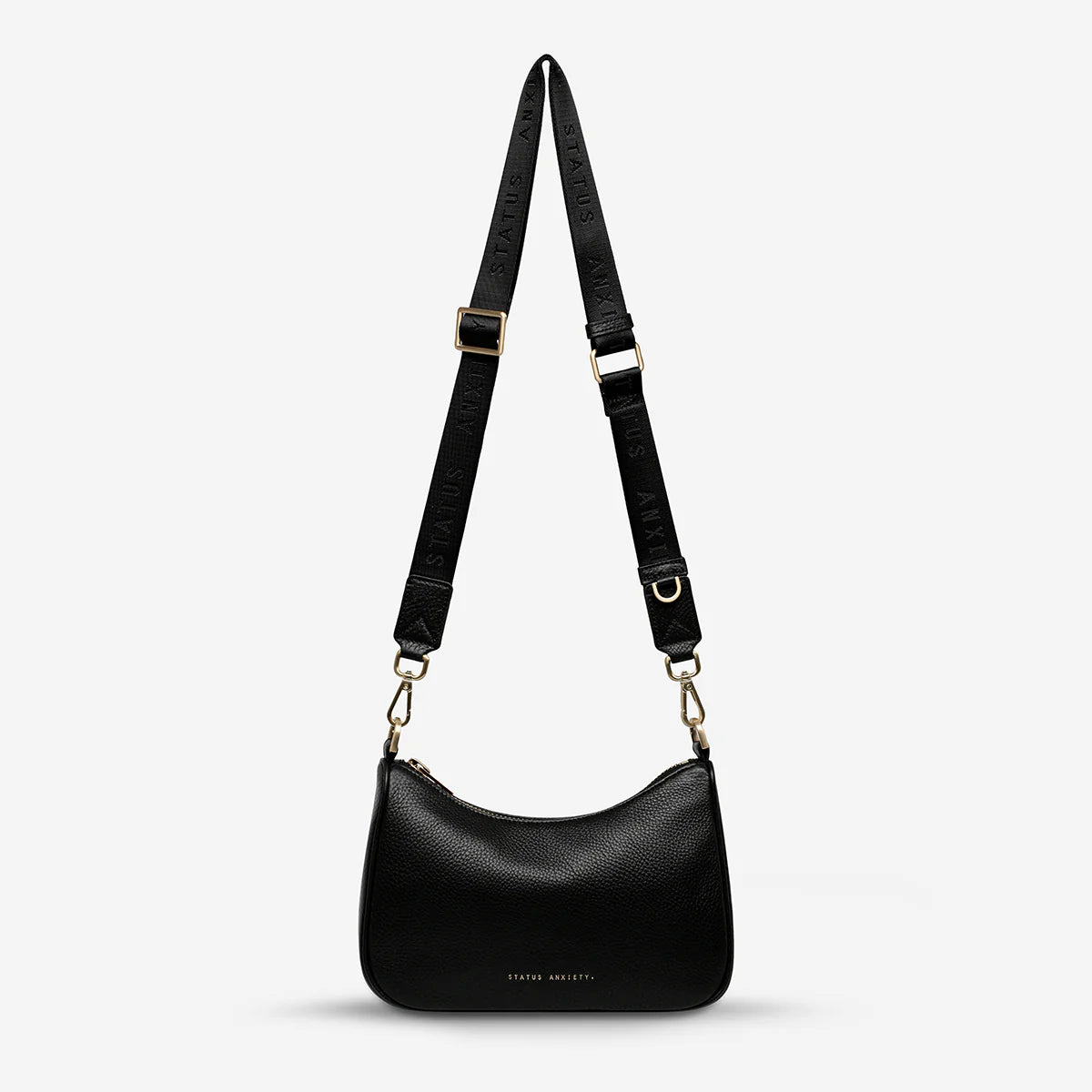 Status Anxiety Bag - Look Both Ways - Black/Brushed Gold