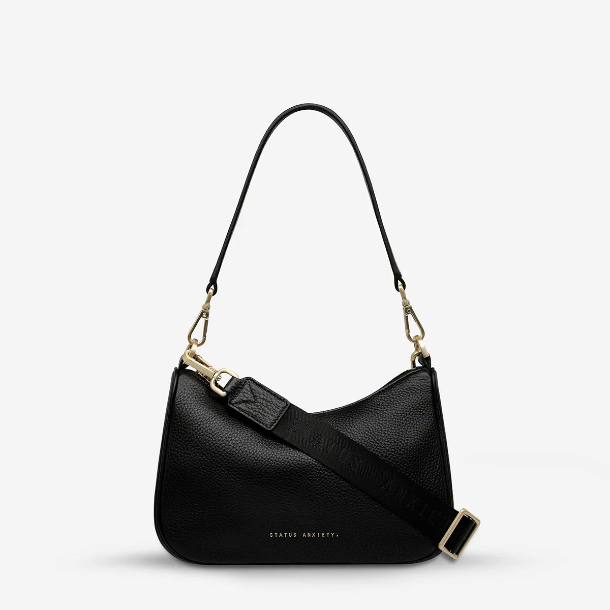 Status Anxiety Bag - Look Both Ways - Black/Brushed Gold