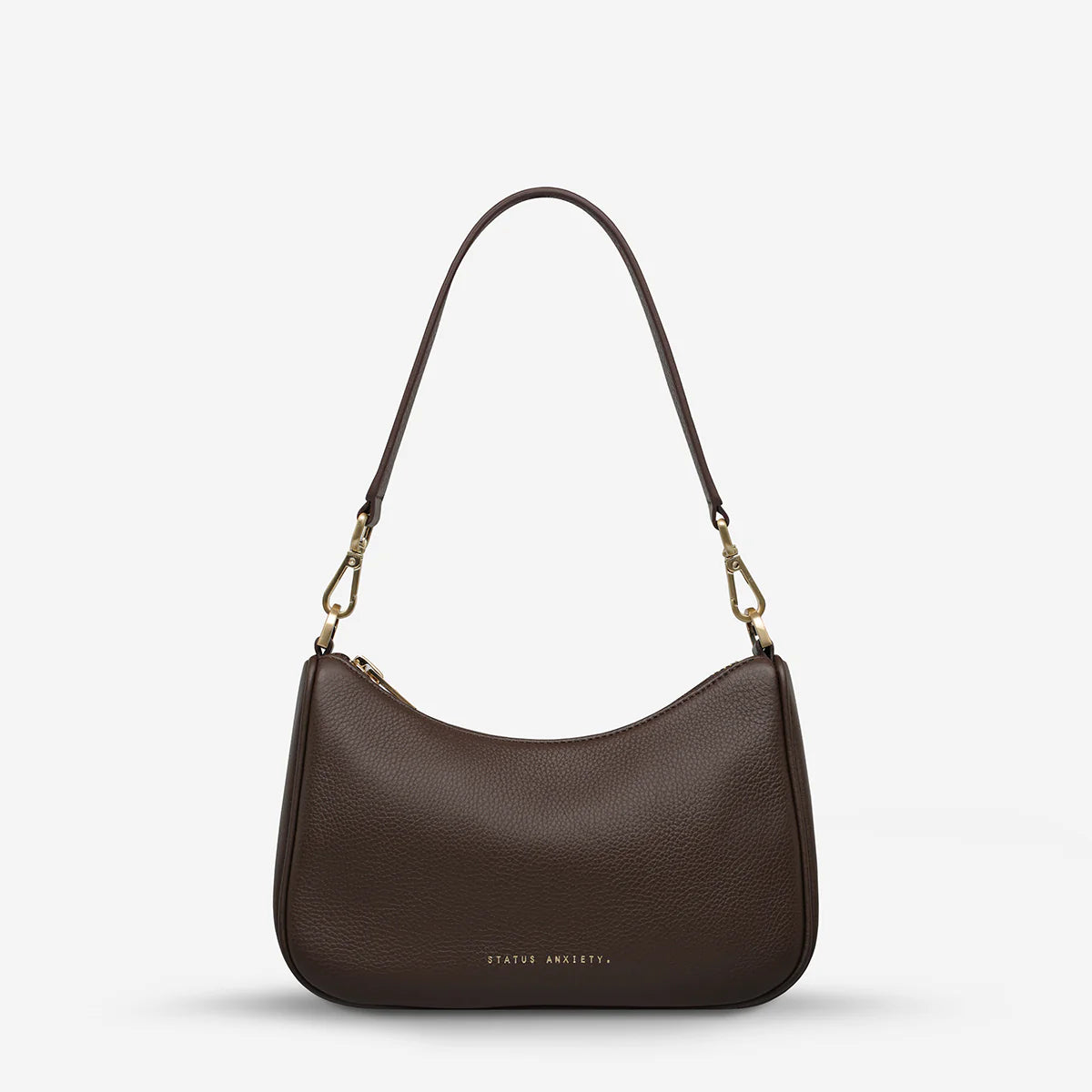 Status Anxiety Bag - Look Both Ways - Cocoa/Brushed Gold