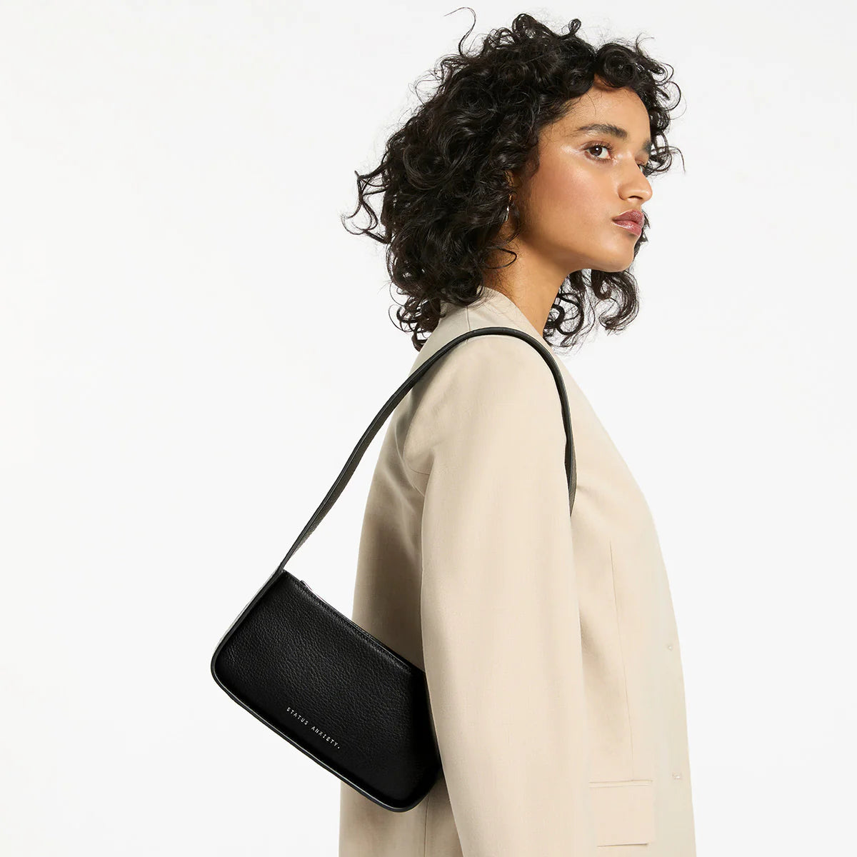 Status Anxiety Bag State of Mind Black – Wanda Harland
