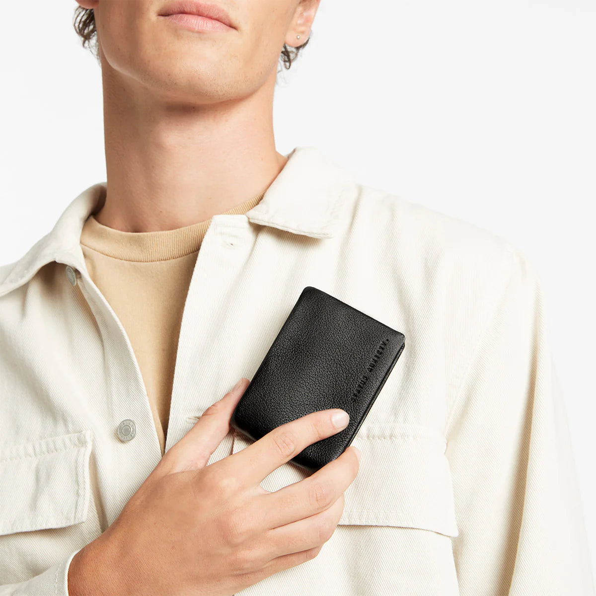 Status Anxiety wallet - Jonah - black