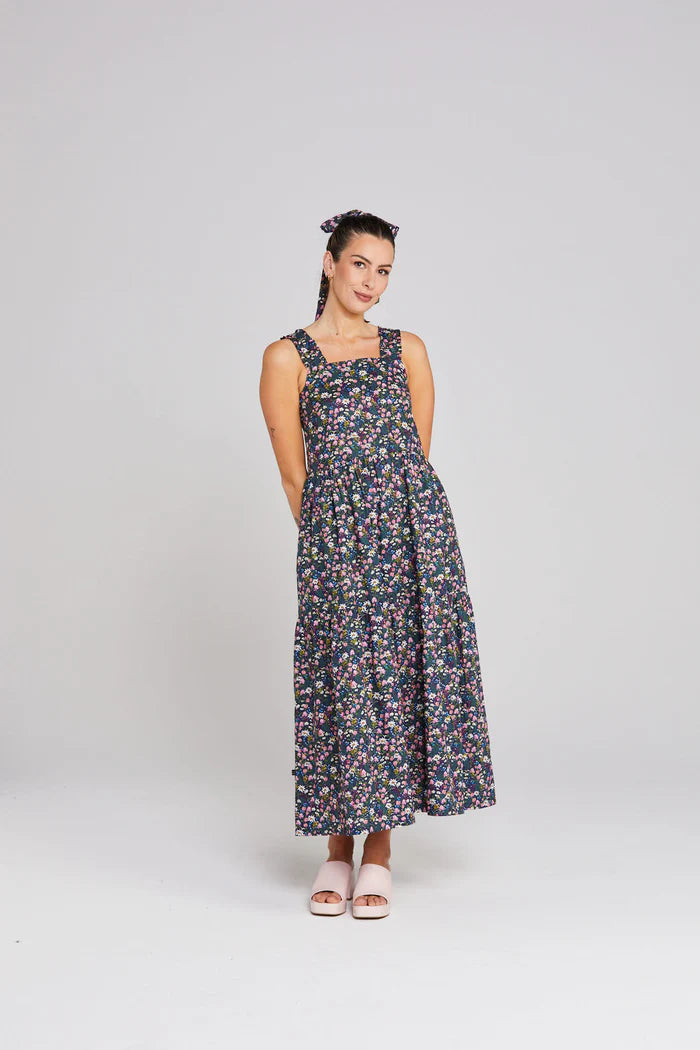 Thing Thing Ziggy Zag Dress - Midnight Garden