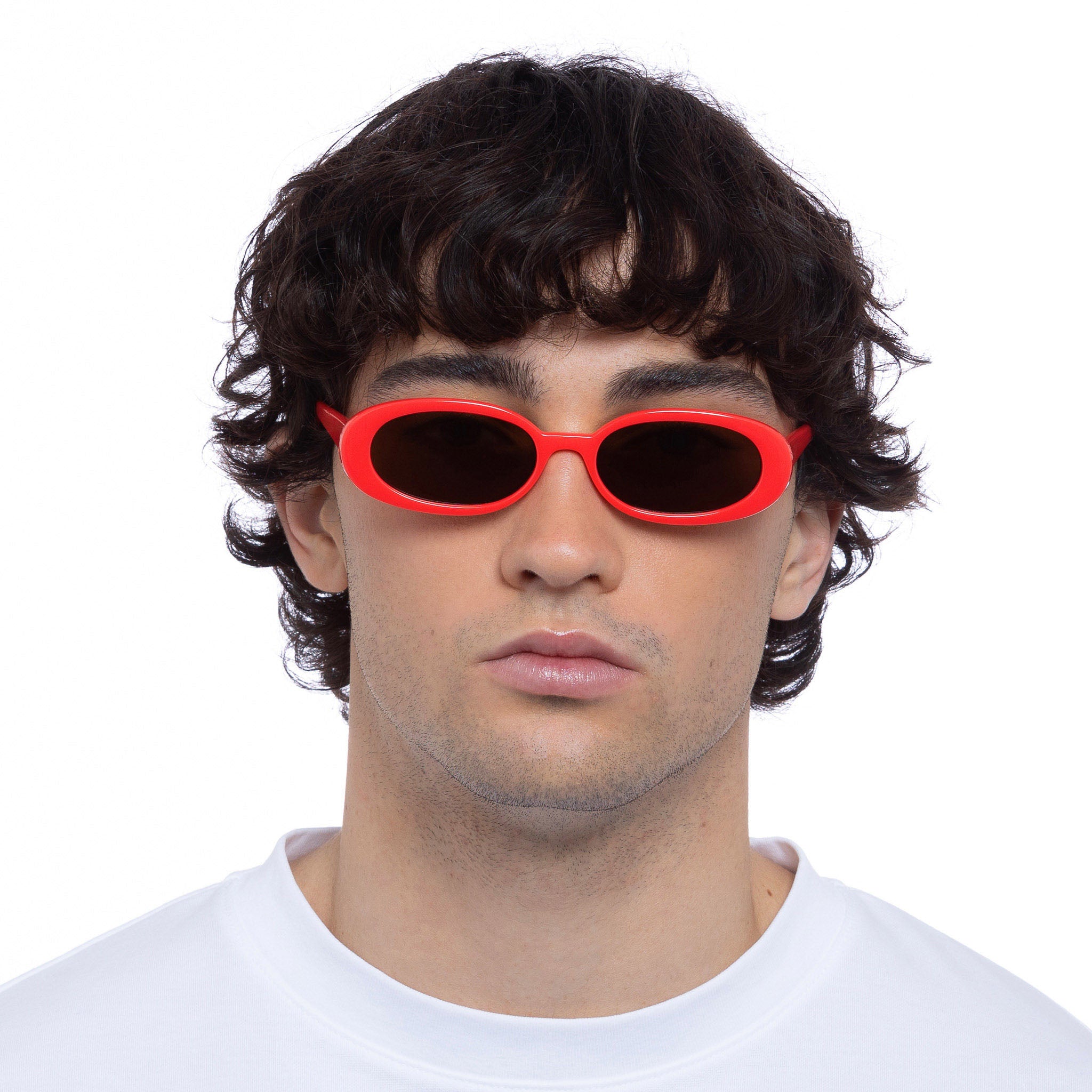 Le Specs Sunglasses - Outta Love Sunglasses - Electric Orange
