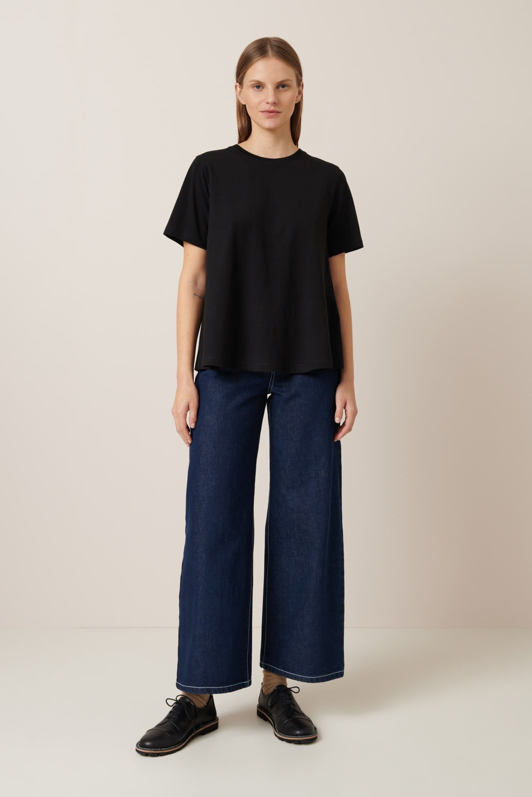 Kowtow Classic A-Line Tee - Black