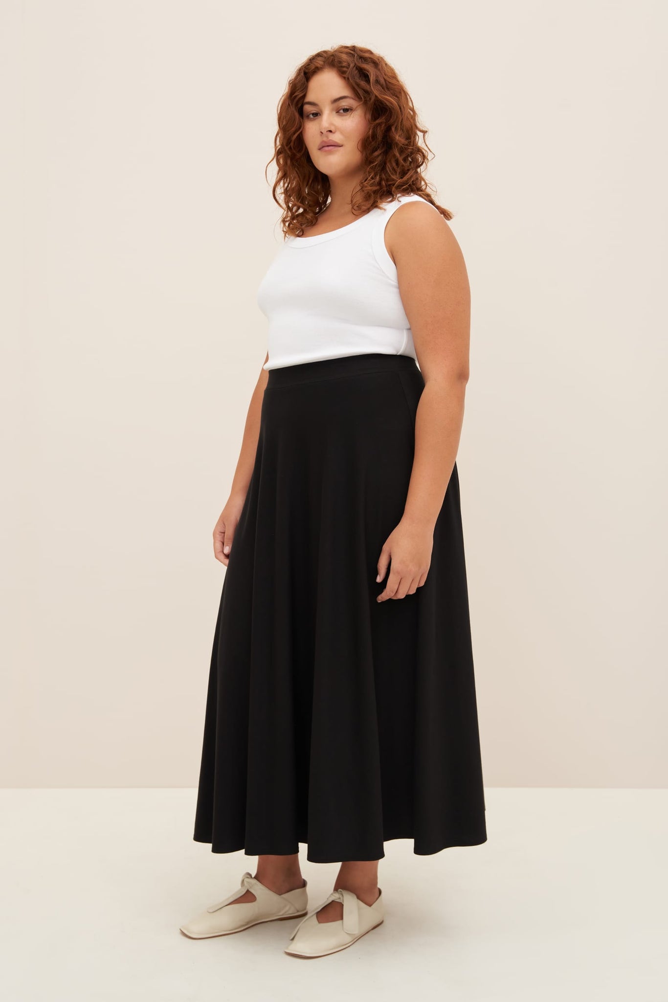 Kowtow Sphere Skirt - Black