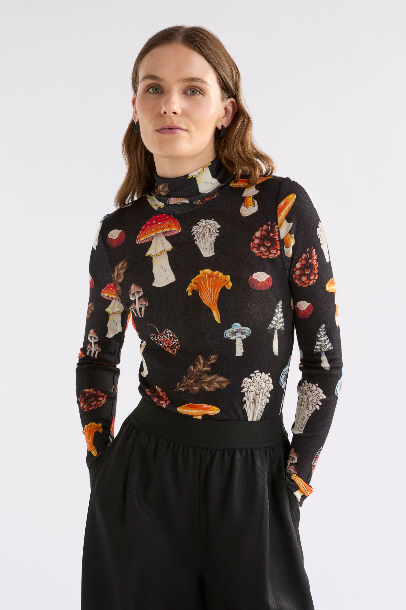 Elk Allem Skivvy - Mushroom Print