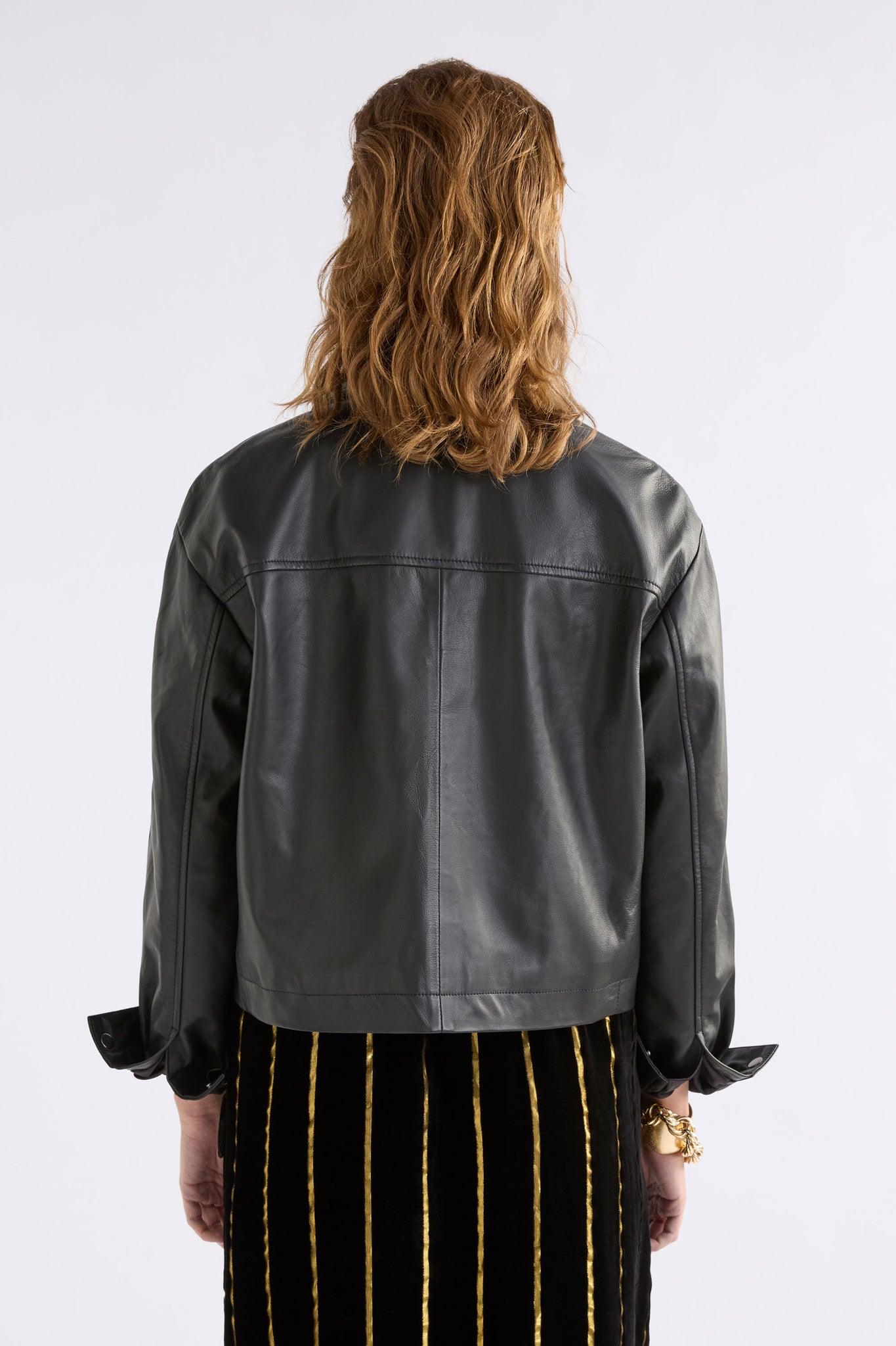 Elk Nahka Jacket - Black – Wanda Harland