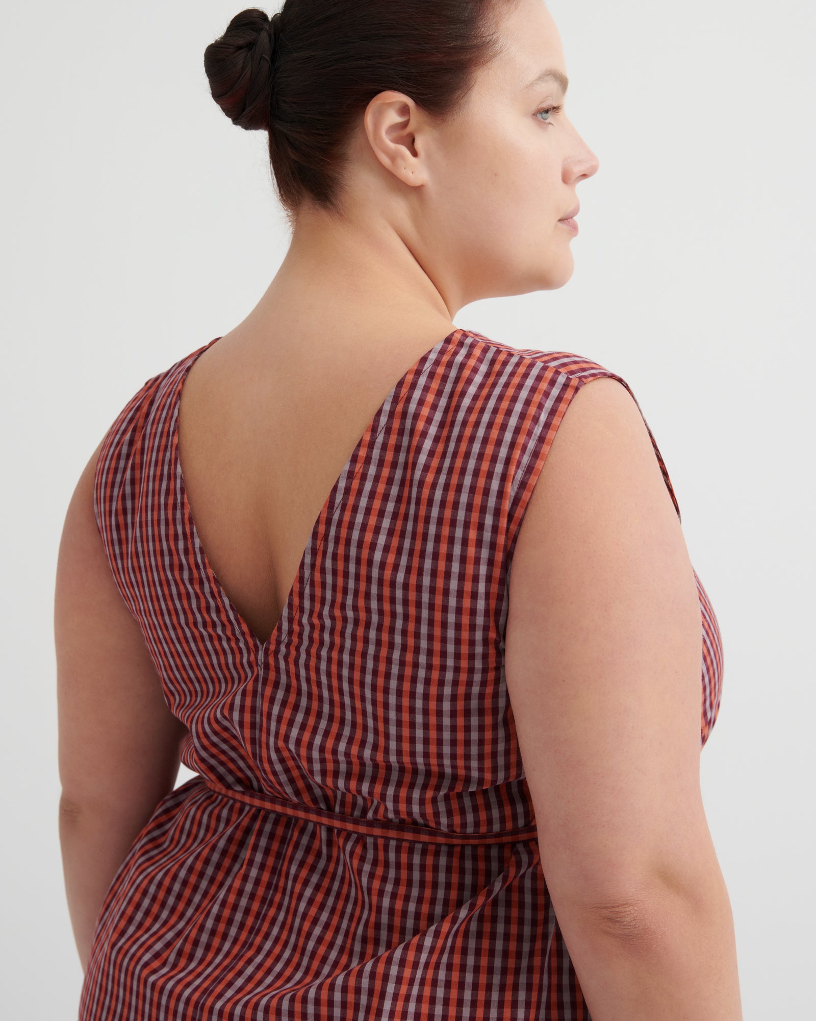 kowtow a line dress Strapless Sleeveless Appliqued Lace Beaded Side Slit A-Line Chapel Tra –  WhenGirl main image 1