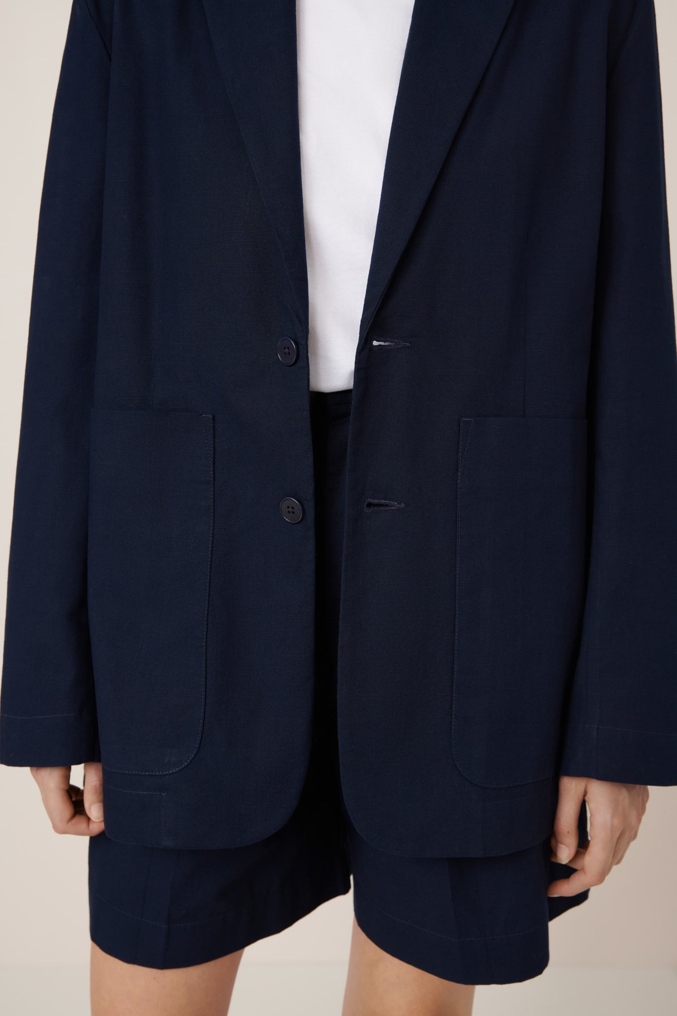 Kowtow Carter Blazer - Evening Navy