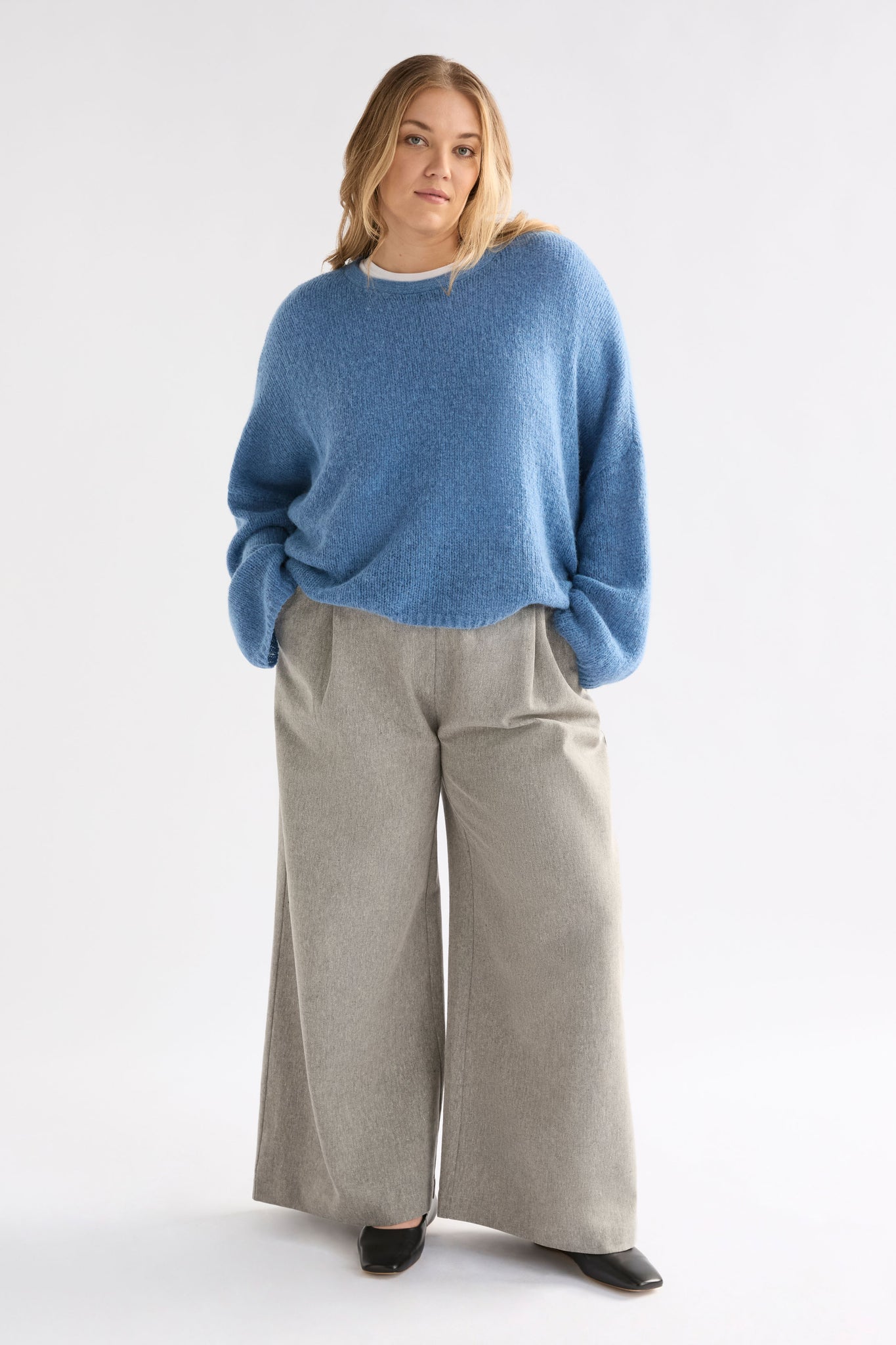 ELK Agna Sweater - Chambray