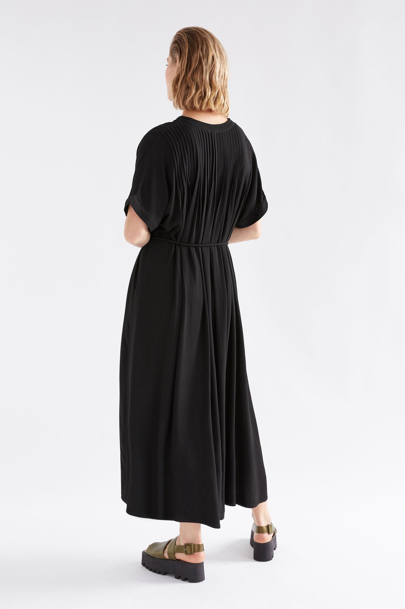 ELK Omia Shirt Dress - Black