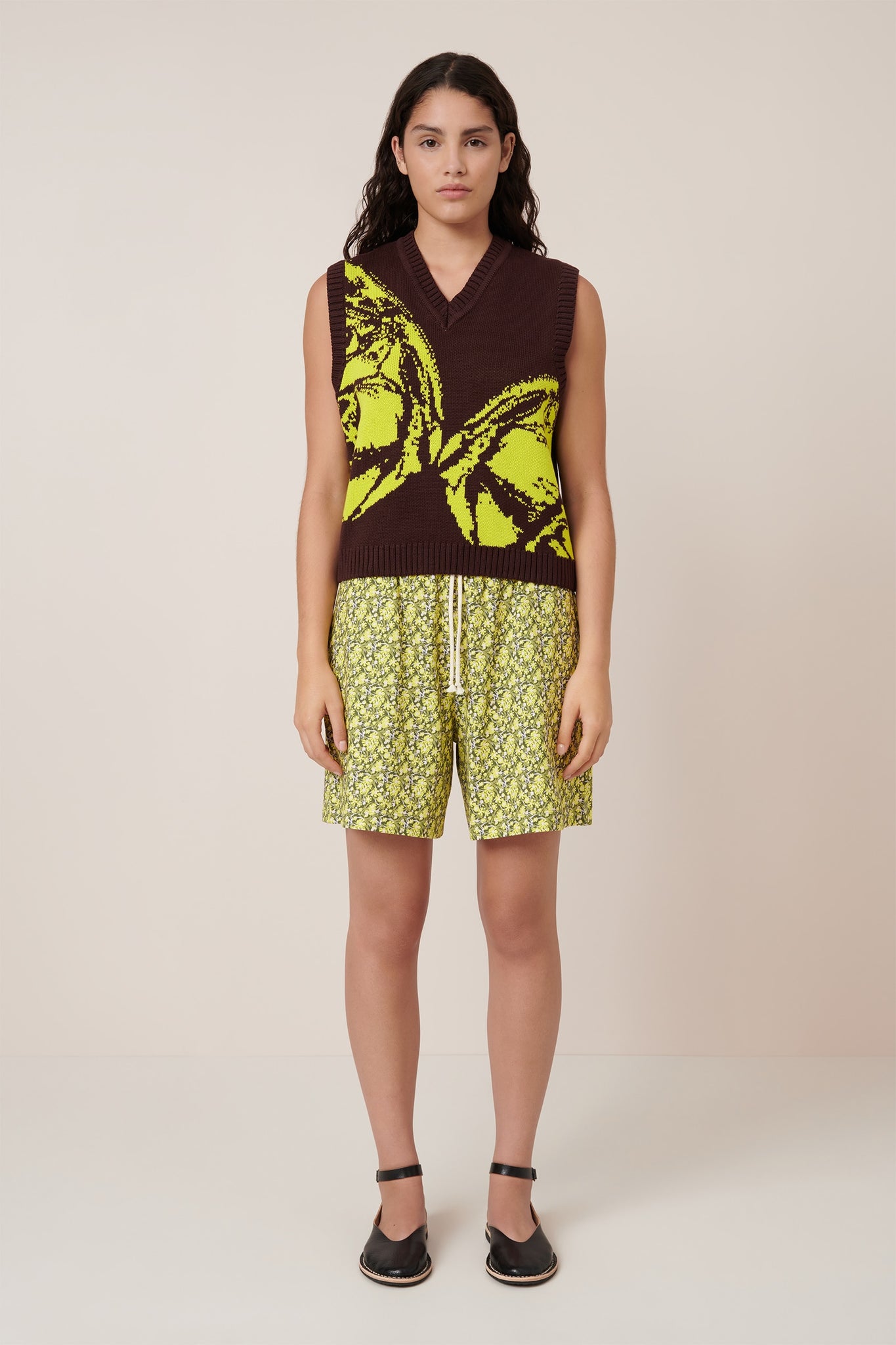 Kowtow Wingspan Vest - Mahogany