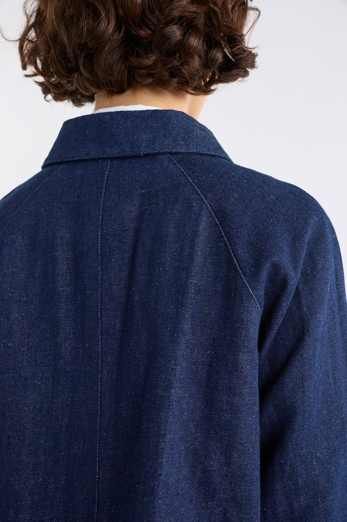 Elk Dennem Dress - Dark Blue Rinse