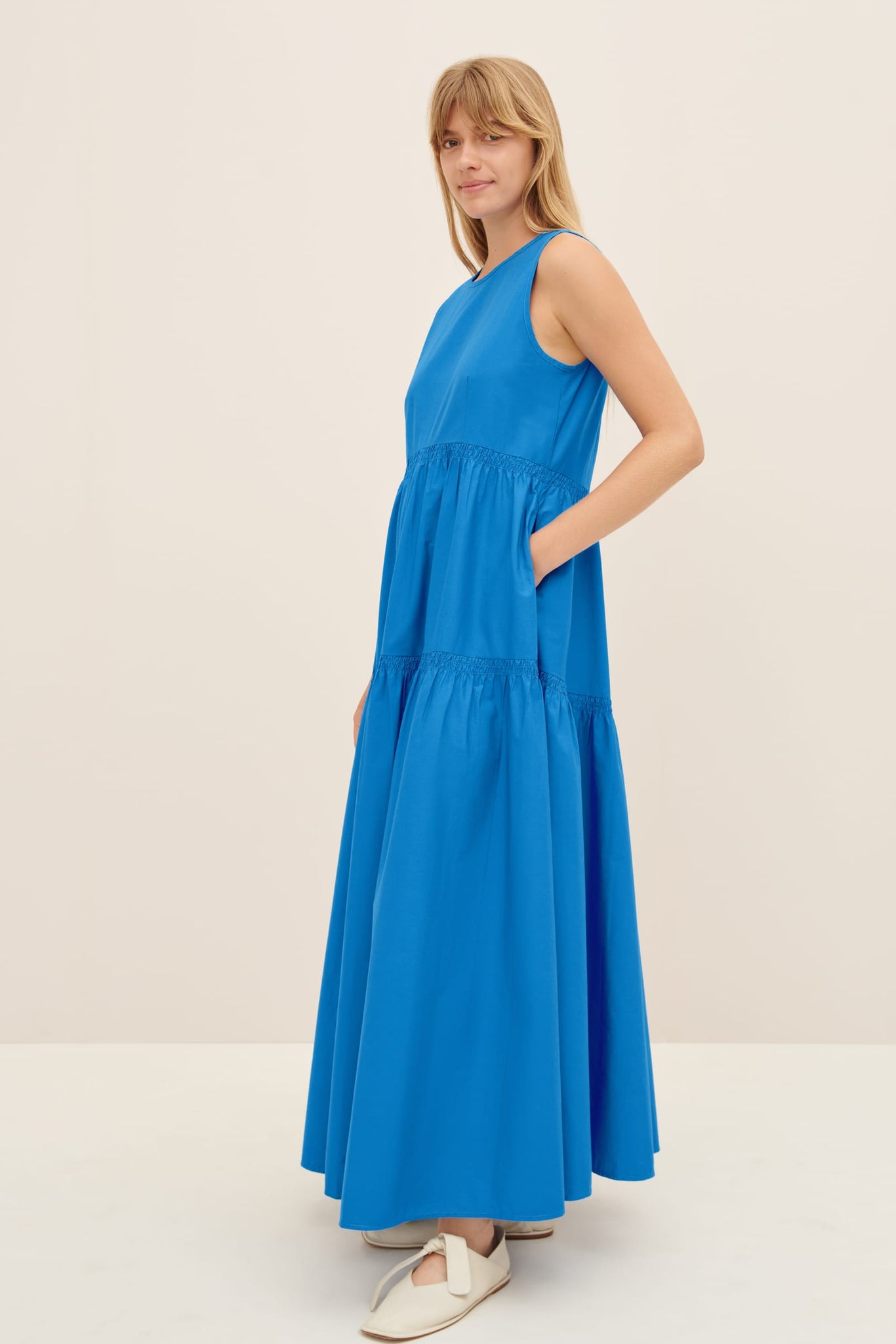 Kowtow Aurora Dress - Ocean