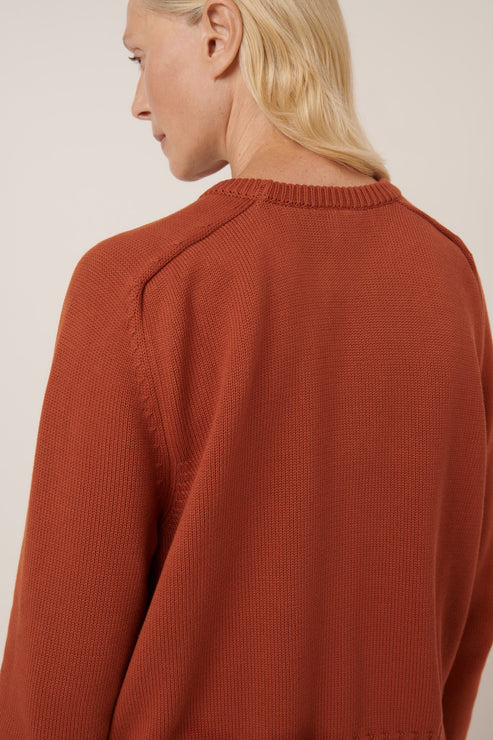 Kowtow Valley Jumper - Clay Red