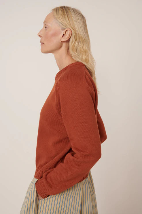 Kowtow Valley Jumper - Clay Red