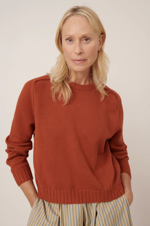 Kowtow Valley Jumper - Clay Red
