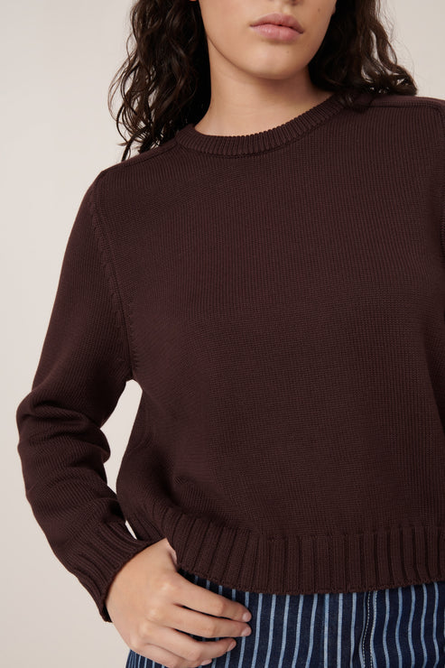 Kowtow Valley Jumper - Mahogany