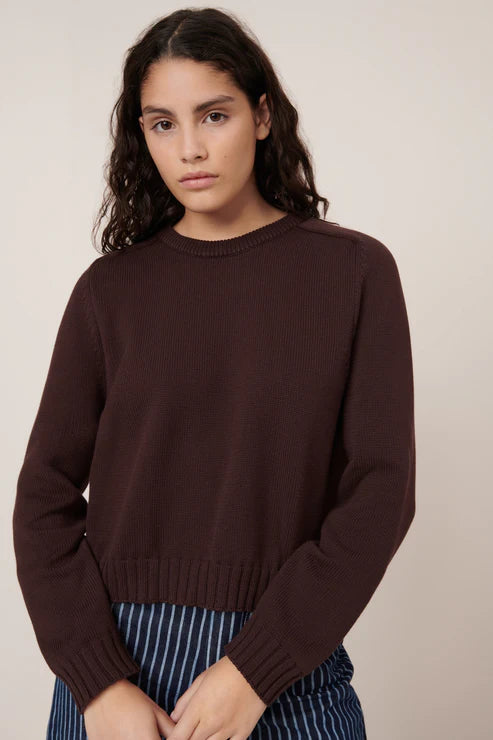 Kowtow Valley Jumper - Mahogany