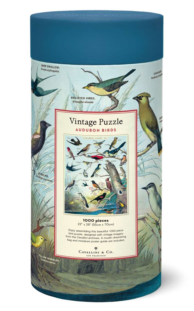 Cavallini & Co Audubon Birds Vintage Puzzle