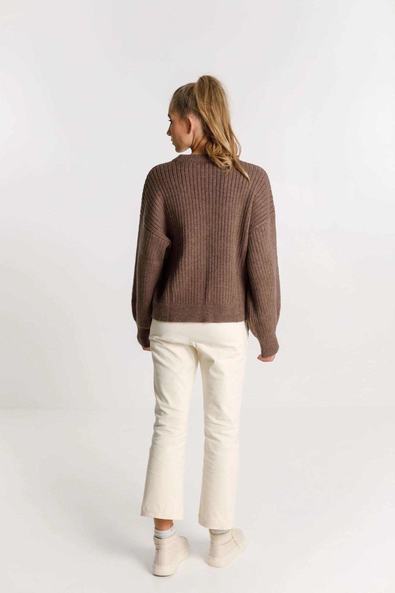 Thing Thing Emmie Knit - French Brown LUCKY LAST 14