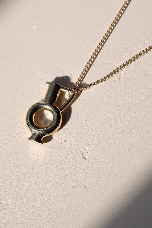 Meadowlark Babelogue Jug Charm Necklace - Sterling Silver