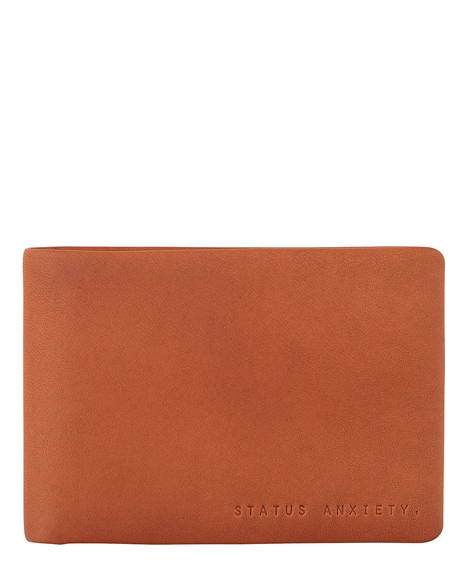 Status Anxiety wallet - Jonah - camel