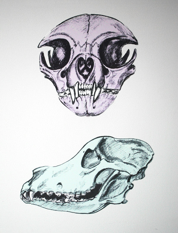 Evie Kemp skull wall decals