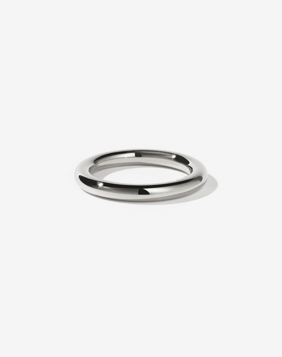 Meadowlark Halo Band 3mm - Sterling Silver
