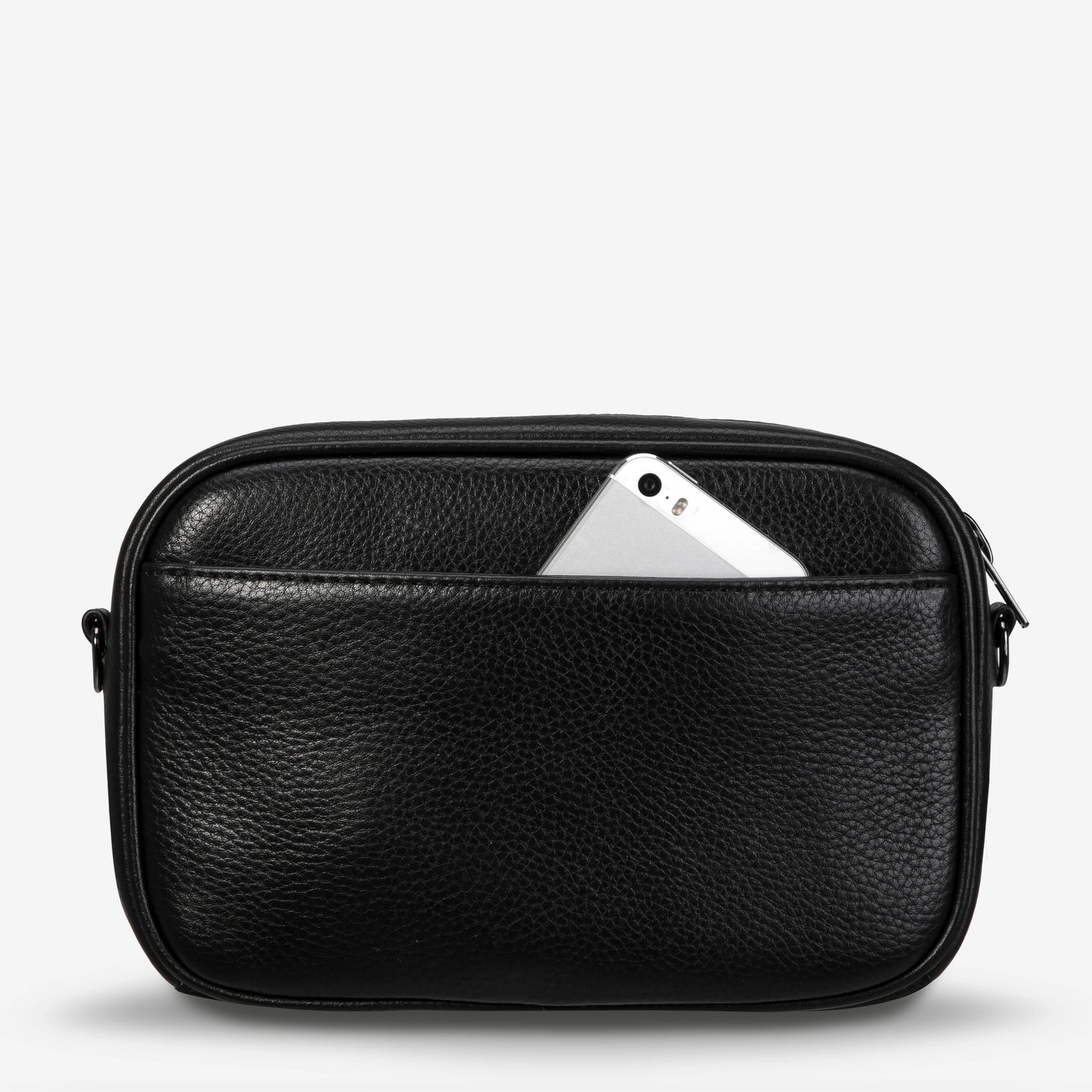Status Anxiety Bag - Plunder - Black with Webbed Strap