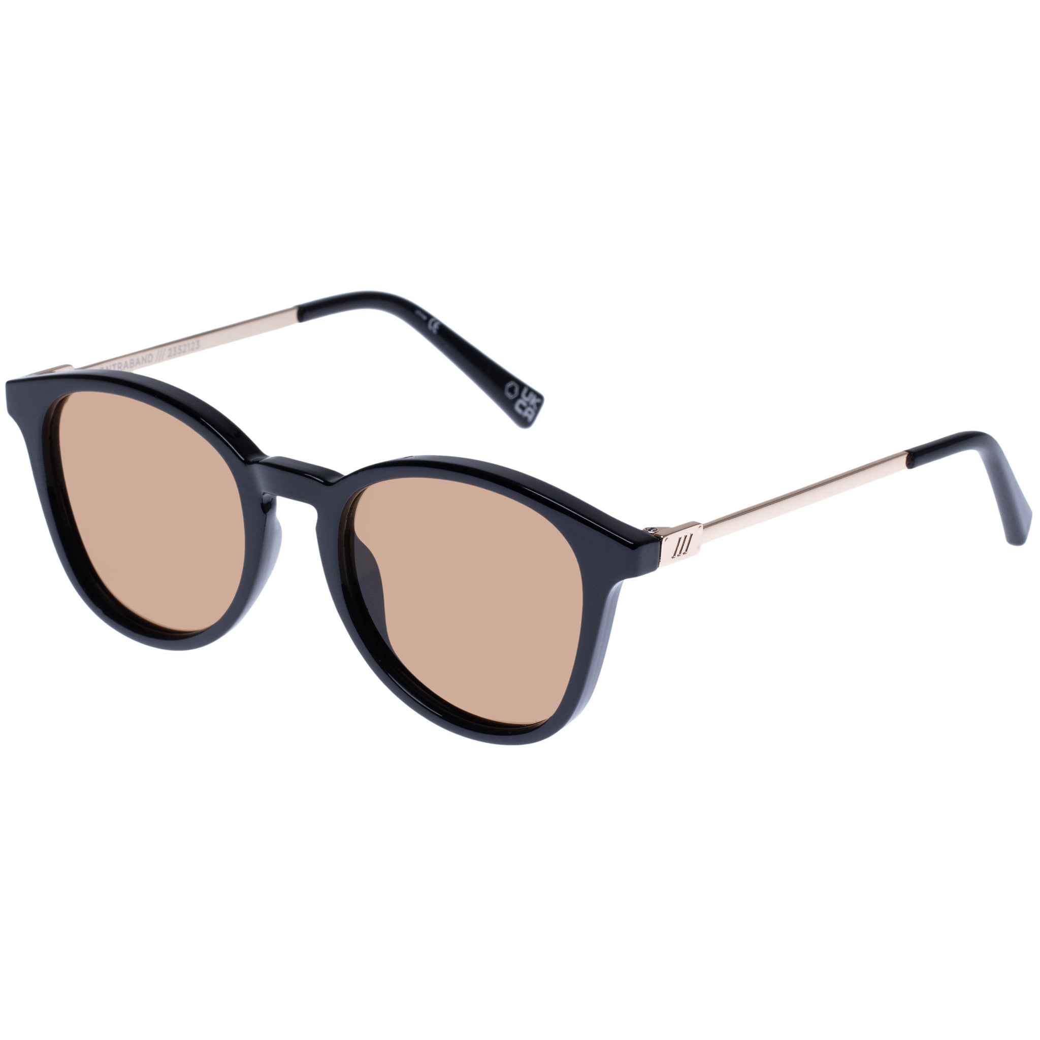 Le Specs Contraband Sunglasses - Shiny Black